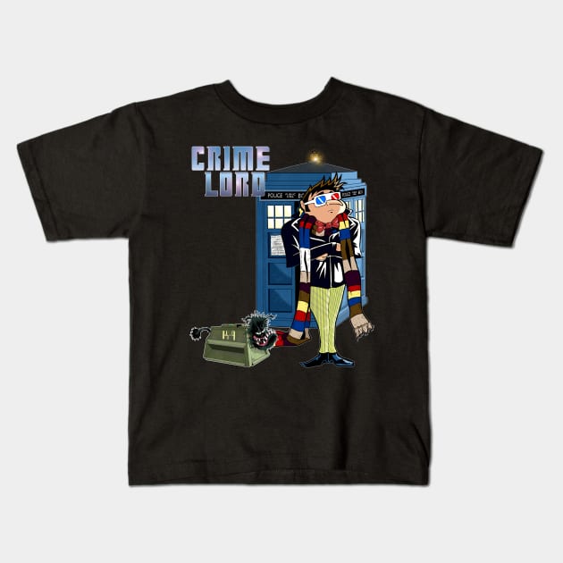 Crime Lord Kids T-Shirt by Lmann17